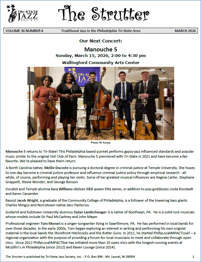 Strutter 2026 03 cover